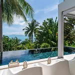 2Br Tropical Villa Elisa Sea View, Pool & Garden