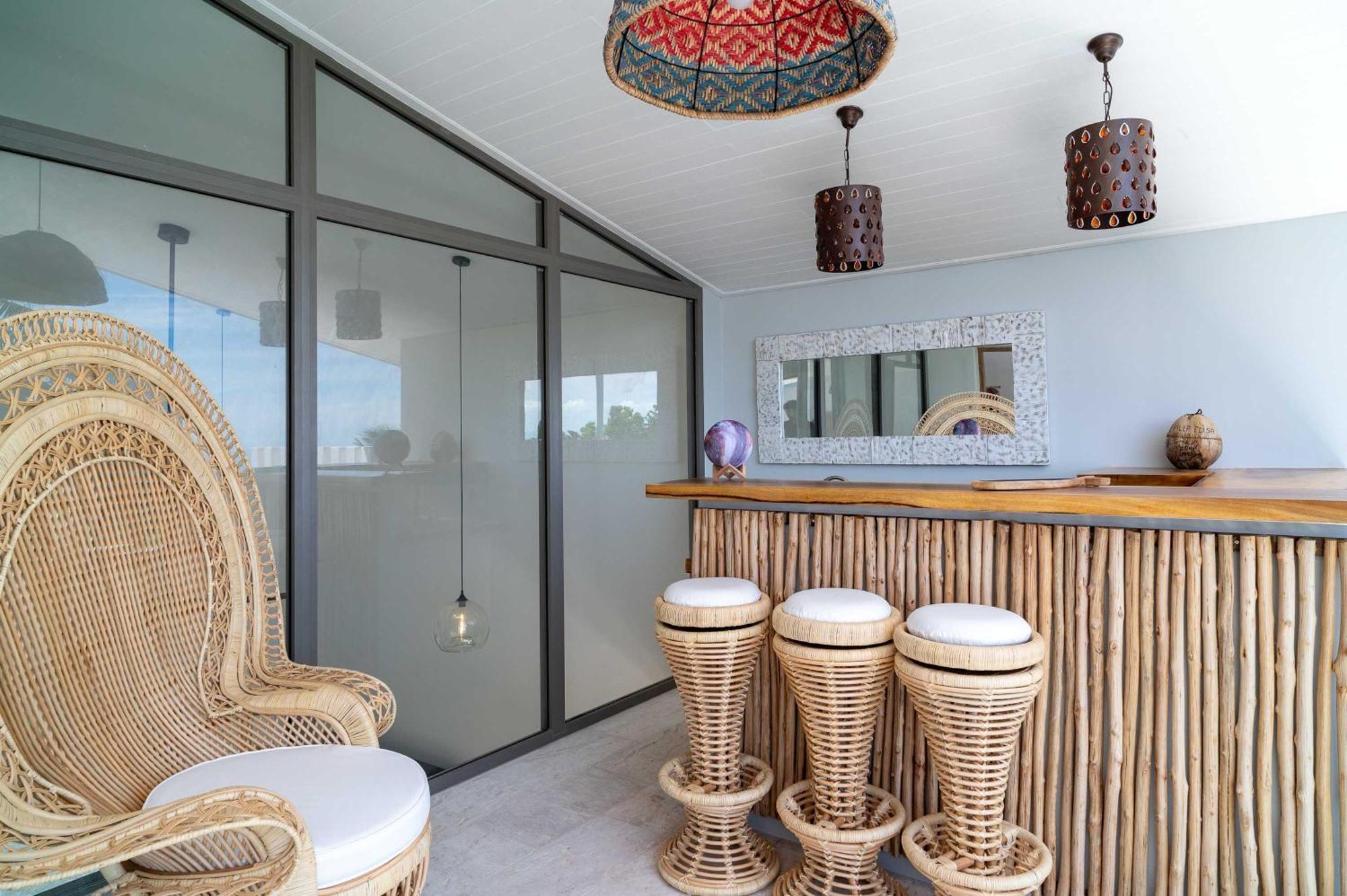 Villa 2br Tropical Elisa Sea View, Pool & Garden Ban Bang Po